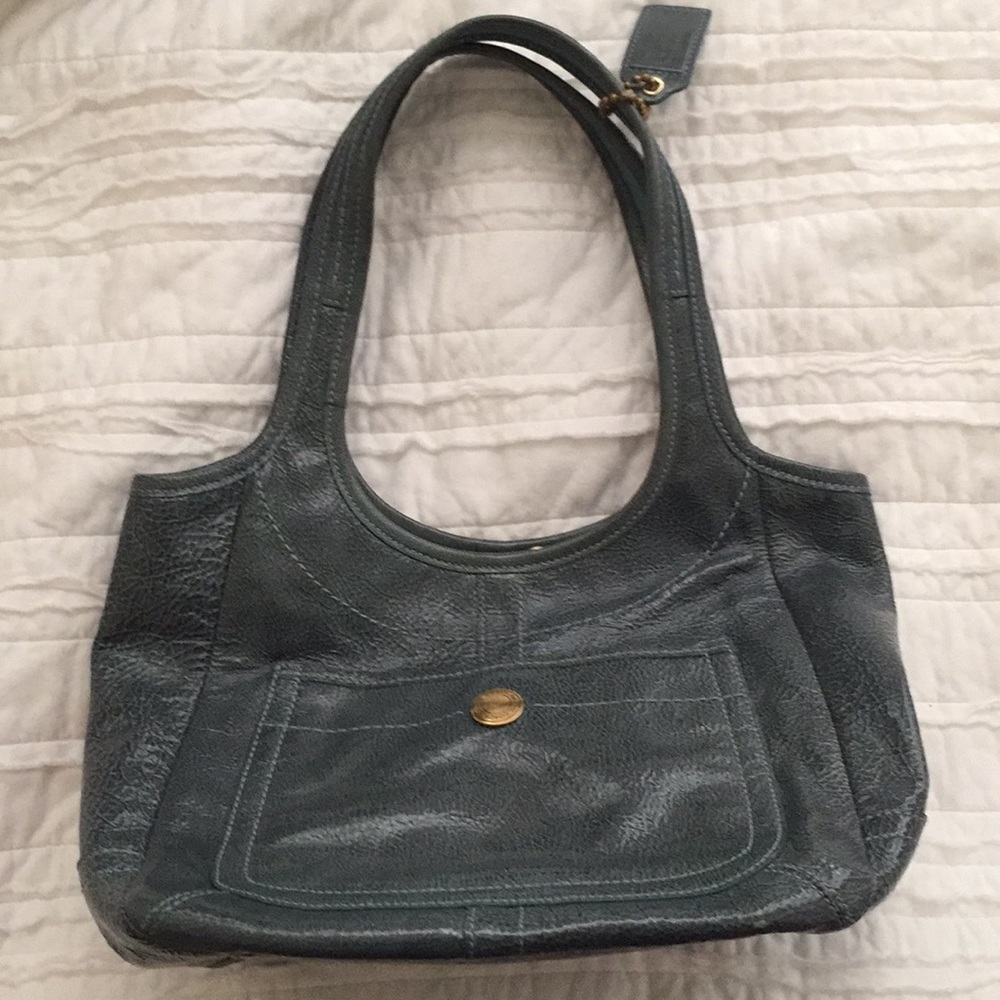 Coach patent purse